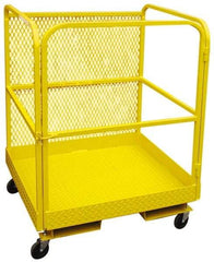 PW Platforms - Platform - Forklift Work Platform, 1,000 Lb Capacity - Caliber Tooling