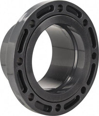 Value Collection - 8" Pipe, 13-1/2" OD, PVC Spigot Pipe Flange - Schedule 80, Gray - Caliber Tooling