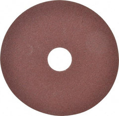 Camel Grinding Wheels - 4-1/2" Diam 7/8" Hole 80 Grit Fiber Disc - Medium Grade, Aluminum Oxide, 13,300 Max RPM - Caliber Tooling