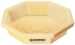 Enpac - 19.5 Gal Sump, 400 Lb Capacity, 1 Drum, Plastic Drum Tray - 7-1/4" High - Caliber Tooling