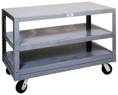 Made in USA - 48" Long x 24" Wide, Cart Extra Tray - Steel - Caliber Tooling