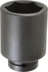 Proto - 1" Drive 2-1/2" Deep Impact Socket - 6 Points, 4-7/8" OAL - Caliber Tooling