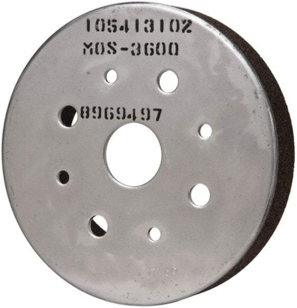 Tru-Maxx - 6" Diam, 1-1/4" Hole Size, 1" Overall Thickness, 46 Grit, Type 2 Tool & Cutter Grinding Wheel - Coarse Grade, Aluminum Oxide, K Hardness, 3,600 RPM - Caliber Tooling