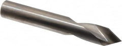 Accupro - 7/16" Body Diam, 60°, 3" OAL, Solid Carbide Spotting Drill - Caliber Tooling