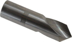 Accupro - 1" Body Diam, 90°, 4" OAL, Solid Carbide Spotting Drill - Caliber Tooling