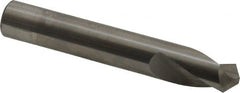 Accupro - 12mm Body Diam, 120°, 76mm OAL, Solid Carbide Spotting Drill - Caliber Tooling