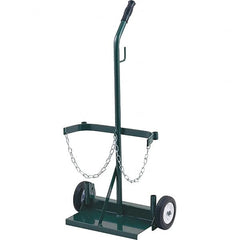 Harper Trucks - 39-1/2" OAH Hand Truck - Single Grip Handle, Semi-Pneumatic Wheels - Caliber Tooling