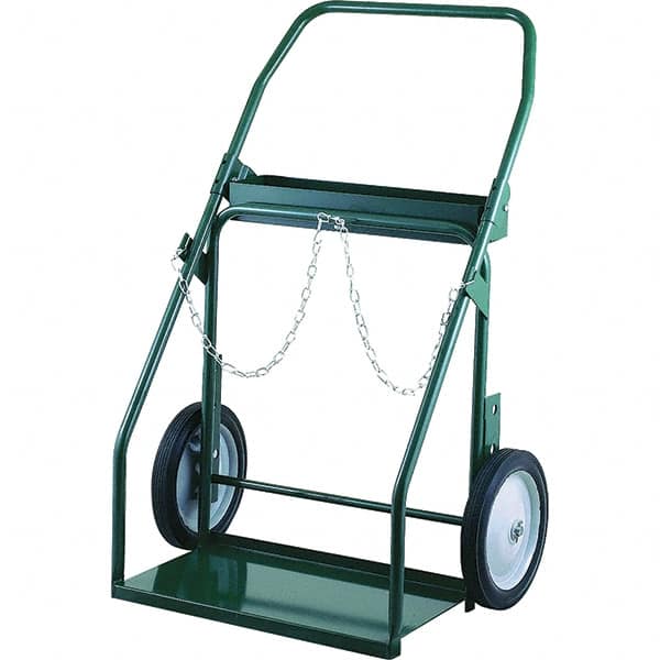 Harper Trucks - 45-1/2" OAH Hand Truck - Swept Back Handle, Semi-Pneumatic Wheels - Caliber Tooling