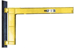 Value Collection - 2,000 Lb Load Capacity, Steel Jib Crane - 8' Span - Caliber Tooling