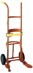 Wesco Industrial Products - 1,000 Lb Load Capacity, 55 Gal Drum Hand Truck - 23-1/2" Wide x 59-3/4" High, 2 Wheels - Caliber Tooling