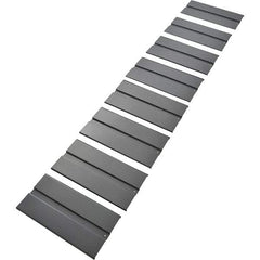 Edsal - 96" Wide, Open Shelving Ribbed Steel Decking - 48" Deep, Use with Edsal System II - Caliber Tooling