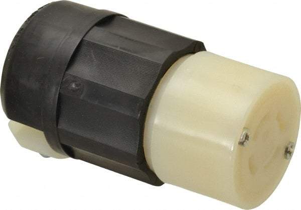 Leviton - 125/250 VAC, 20 Amp, L14-20R Configuration, Industrial Grade, Self Grounding Connector - 1 Phase, 3 Poles, 0.595 to 0.895 Inch Cord Diameter - Caliber Tooling