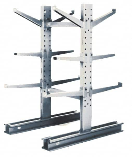 Made in USA - 18 Inches Long, Medium Duty, Incline Arm - Without Lip, 750 Lb. Load Limit - Caliber Tooling