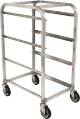 Win-Holt - 19" Wide x 27" Long x 41" High Tote Cart - 3 Slot, 3 Tote, Aluminum - Caliber Tooling