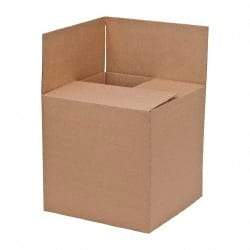 Made in USA - 24" Wide x 24" Long x 24" High Corrugated Shipping Box - Brown, 200 Lb Capacity - Caliber Tooling