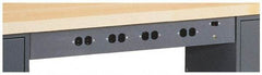 Edsal - Workbench & Workstation Power Center - Use with Edsal 72" Long Modular Workstations - Caliber Tooling