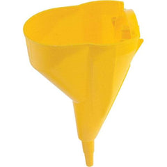 Justrite - 11-1/4 Inch Long, Safety Can Poly Funnel - 1/2 Inch Diameter, Compatible with Type I Safety Cans - Caliber Tooling