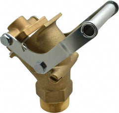 Value Collection - 2" NPT Brass Rigid Drum Gate Valve - No Arrester, Self Closing - Caliber Tooling