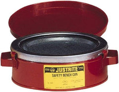 Justrite - Safety Bench Cans & Dip/Wash Tanks Type: Bench Can Capacity (Qt.): 1.00 - Caliber Tooling