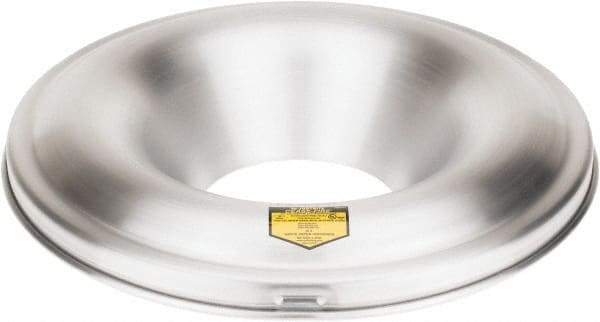 Justrite - Aluminum Steel Fire Resistant Head - 19-7/8 Inch Outside Diameter, 30 Gallon Complete Drum, 7 Inch Opening Diameter, FM and UL Standards - Caliber Tooling