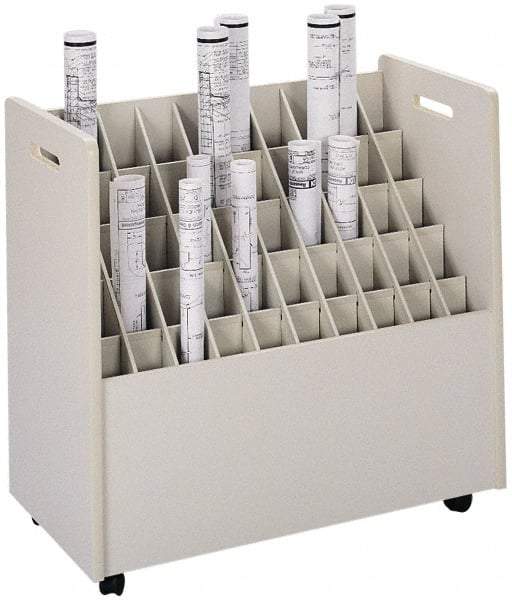 Safco - Roll File Storage Type: Roll Files Number of Compartments: 50.000 - Caliber Tooling