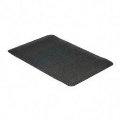 Wearwell - 3' Long x 2' Wide, Dry Environment, Anti-Fatigue Matting - Black, Natural Rubber with Nitrile Blend Base, Beveled on 4 Sides - Caliber Tooling