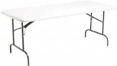 ICEBERG - 30" Long x 72" Wide x 29" High, Folding Table - Platinum - Caliber Tooling