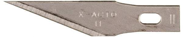 X-ACTO - 100 Piece Steel Hobby Blade - 1-19/32" OAL - Caliber Tooling