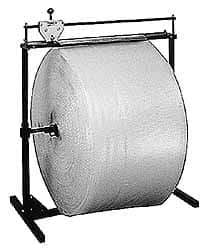 Value Collection - 40" Wide, Roll Storage Stands - Holds up to 48" Diameter Rolls, up to 300 Lb Max - Caliber Tooling