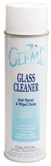 Made in USA - 20 oz Aerosol Fresh Glass Cleaner - Use on Glass Surfaces, Mirrors, Windows, Windshields - Caliber Tooling