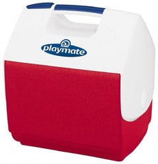 Igloo - 7 Qt Ice Chest - Plastic, Red/White - Caliber Tooling