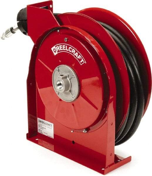 Reelcraft - 30' Spring Retractable Hose Reel - 2,600 psi, Hose Included - Caliber Tooling