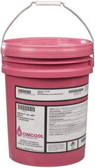 Cimcool - Cimtech 320-HFP, 5 Gal Pail Cutting & Grinding Fluid - Synthetic, For Boring, Drilling, Milling, Reaming, Tapping, Turning - Caliber Tooling