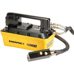 Enerpac - Power Hydraulic Pumps & Jacks Type: Air-Hydraulic Pressure Rating (psi): 10000 - Caliber Tooling