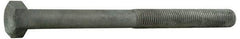 Value Collection - 1-8 Thread, 16" Length Under Head, Steel Hex Head Bolt - Hot Dipped Galvanized Coated, UNC Thread, ASTM A307, Grade 2 - Caliber Tooling