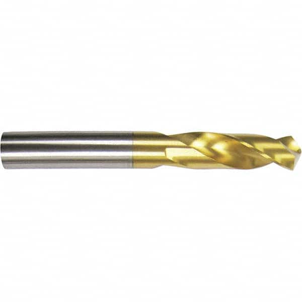 Guhring - 4mm 118° Spiral Flute High Speed Steel Screw Machine Drill Bit - Caliber Tooling