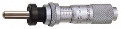 Mitutoyo - 13mm, 0.5118 Inch Thimble, 0.1969 Inch Diameter x 17.5mm Long Spindle, Mechanical Micrometer Head - Caliber Tooling