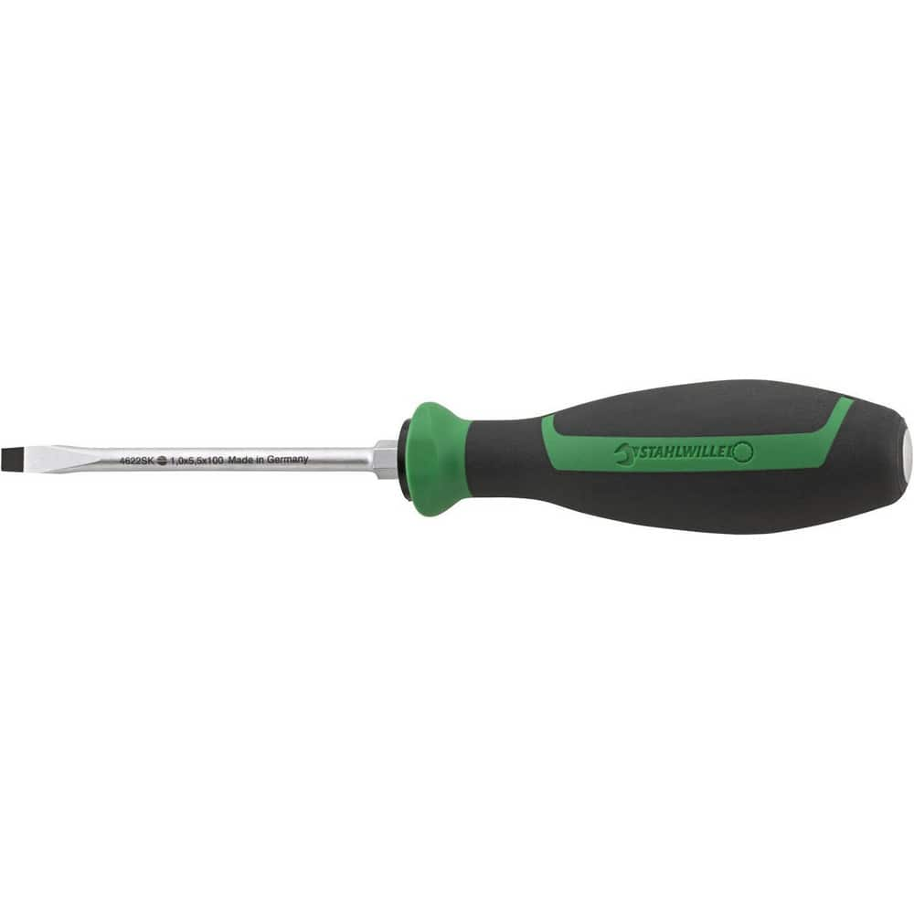 Slotted Screwdriver: 14-3/4″ OAL