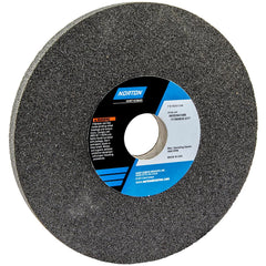 Norton - 7" Diam x 1-1/4" Hole x 1/2" Thick, J Hardness, 46 Grit Surface Grinding Wheel - Caliber Tooling