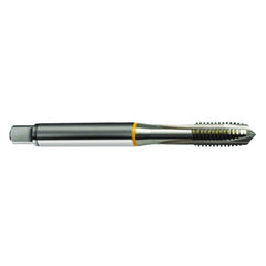 M2.5 x .45 3FL 6H Cobalt Spiral Point Plug Yellow Ring Tap-Bright FORM-B - Caliber Tooling