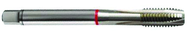 M10x1.5 6H 3-Flute Cobalt Red Ring Spiral Point Plug Tap-Bright - Caliber Tooling