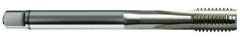 M22 x 1.0 Dia. - 6H - 4 FL - Cobalt Semi-Bott Yellow Ring Tap - Bright FORM-C DIN 374 - Caliber Tooling