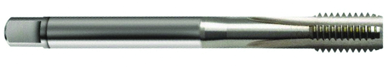 M8 x 0.5 Dia. - 6H - 3 FL - Cobalt Semi-Bott Yellow Ring Tap - Bright FORM-C DIN 374 - Caliber Tooling