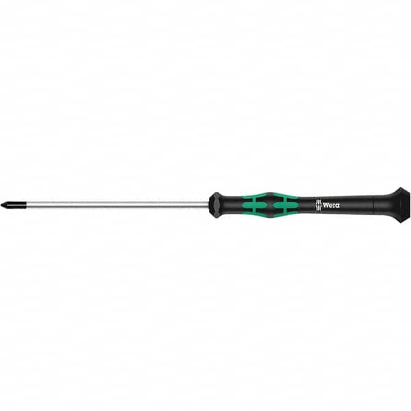 Wera - Phillips Screwdrivers Tool Type: Precision Handle Style/Material: Ergonomic - Caliber Tooling