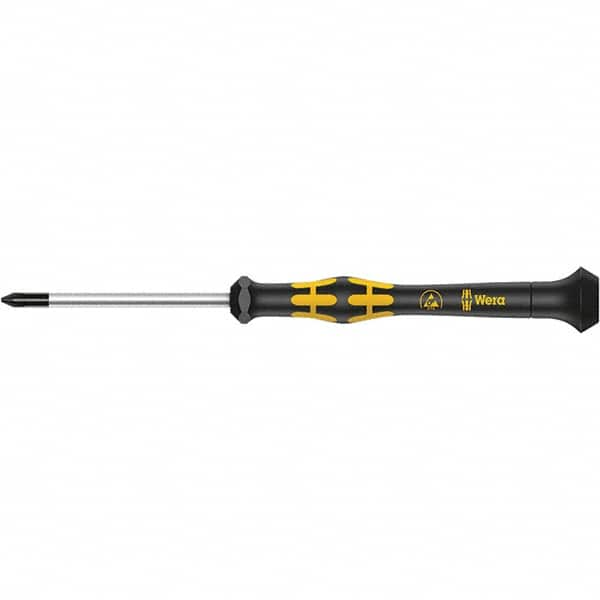 Wera - Phillips Screwdrivers Tool Type: Electronic/Electrostatic Handle Style/Material: Ergonomic - Caliber Tooling