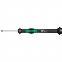 Wera - M Point, 40mm Blade Length Microstix Screwdriver - 137mm OAL - Caliber Tooling