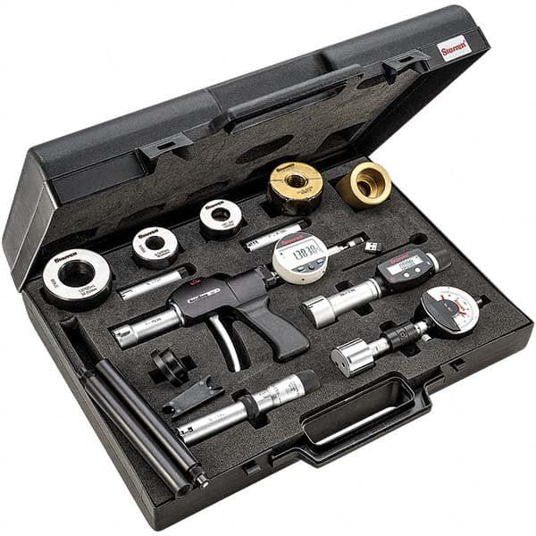 Starrett - Bore Gage Accessories Type: Accessory Set Minimum Measurement (Decimal Inch): 0.0000 - Caliber Tooling