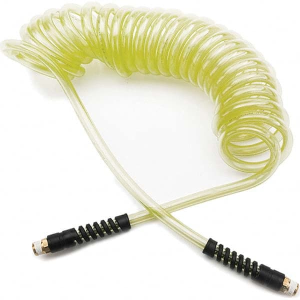 Parker - Coiled & Self-Storing Hose Inside Diameter (Inch): 1/4 Material: 95A Shore Durometer Polyurethane - Caliber Tooling