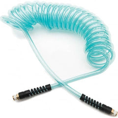 Parker - Coiled & Self-Storing Hose Inside Diameter (Inch): 3/8 Material: 95A Shore Durometer Polyurethane - Caliber Tooling