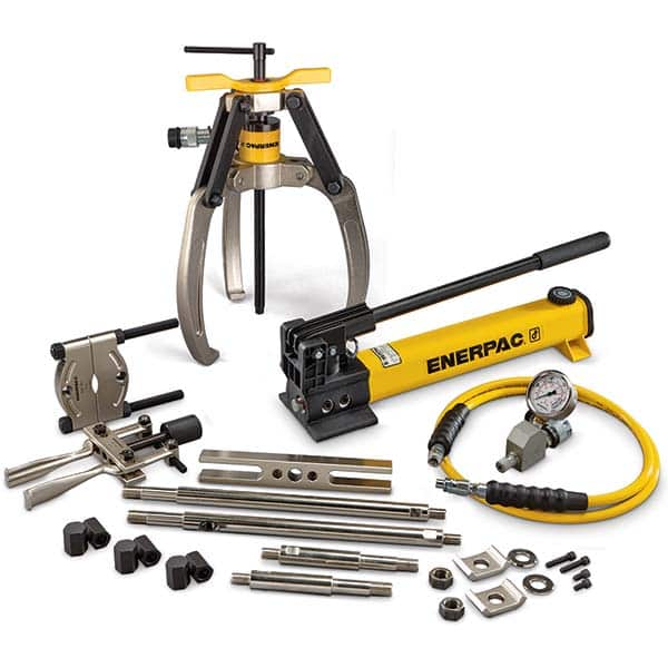 Enerpac - Puller & Separator Sets Type: Hydraulic Puller Set Maximum Spread (Inch): 3.3125 - Caliber Tooling